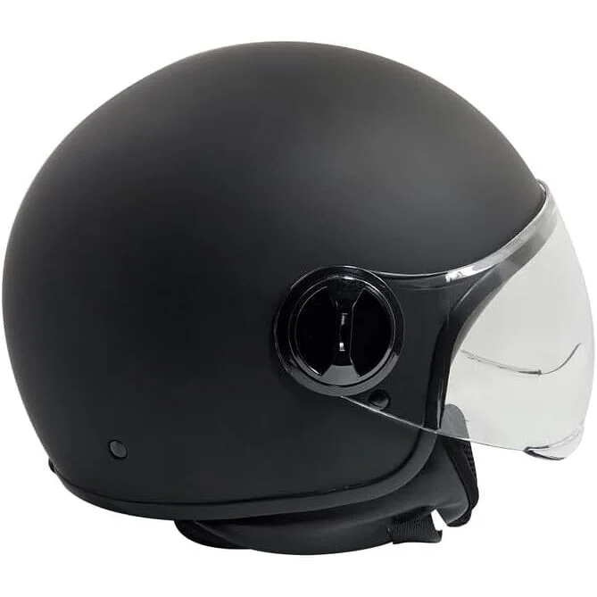 A Buon Prezzo Bhr 835 Special Matt Black Motorcycle Jet Helmet