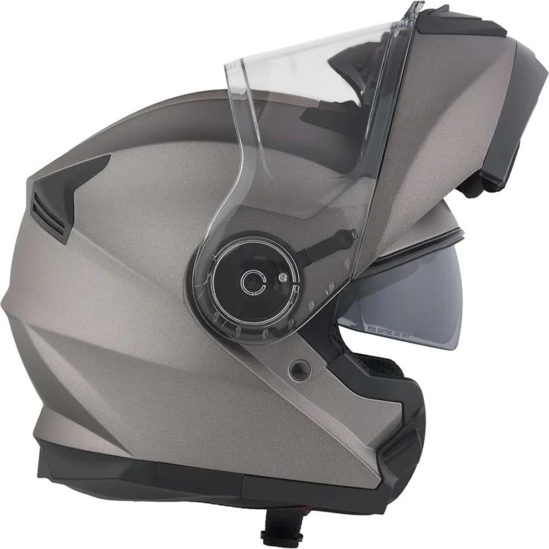 BHR 836 Flip Up Matt Titanium Modular Motorcycle Helmet Ultime Pezzi
