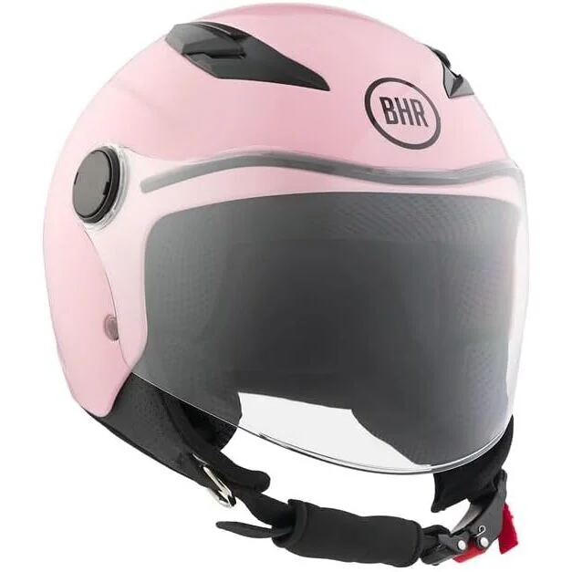 Prezzo Ridotto BHR 838 CHILDREN Child Jet Motorcycle Helmet Pink