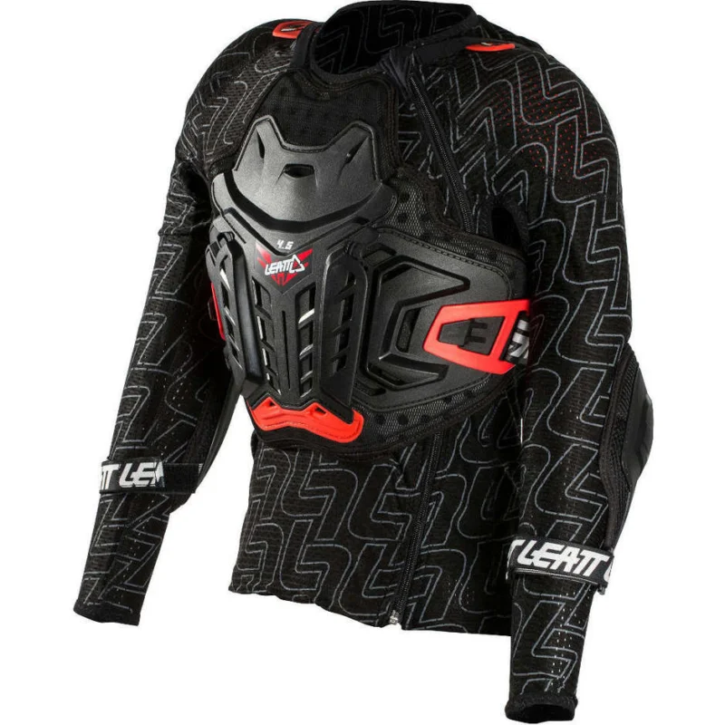 Bib Total Moto Cross Enduro Child Leatt 4.5 Black Junior Ultime Pezzi