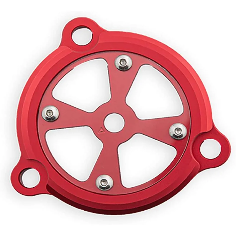 Ultime Pezzi Big Red Swingarm Cover One For Yamaha T-MAX 530 (2012-16)