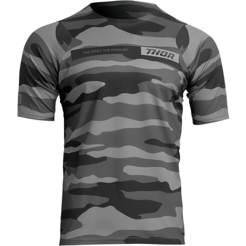Sconto Bike Jersey Mtb Thor JERSEY Assist Camo Gray