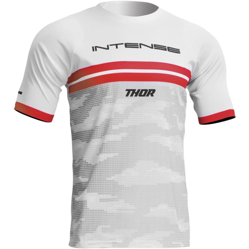 Vendita Finale Bike Jersey Mtb Thor JERSEY Assist Decoy White Camo