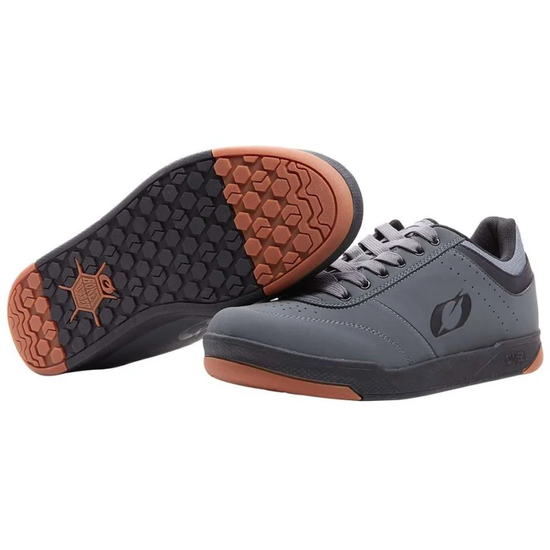 Prezzo Conveniente Bike Shoes Mtb Ebike Oneal Pumps Flat V.22 Ligth Gray