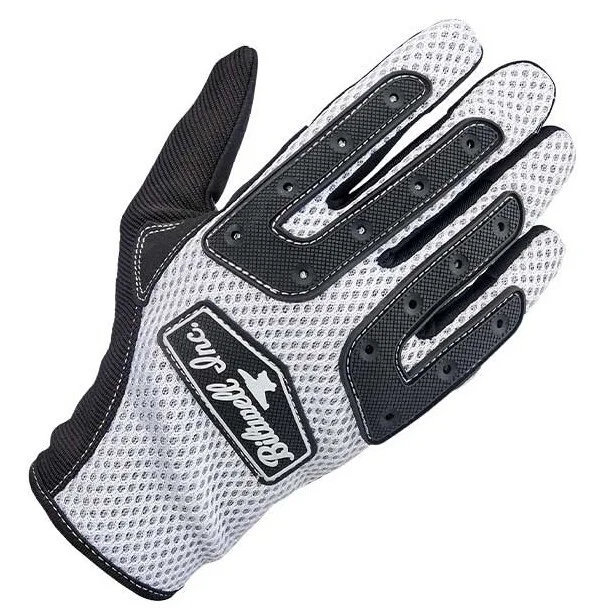 Prezzo Basso Biltwell Anza Summer Gloves White Black