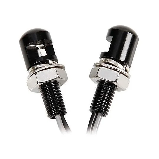 Ordina Subito Black Aluminum Lampa Motorcycle Screws Kit With Blue Led