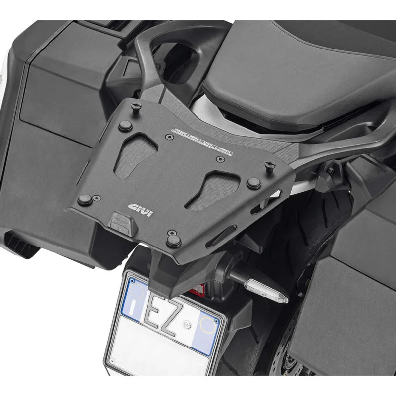 Soddisfatti O Rimborsati Black aluminum rear rack for Monokey Givi SRA1196 top case For HONDA NT1100 (22 > 24)