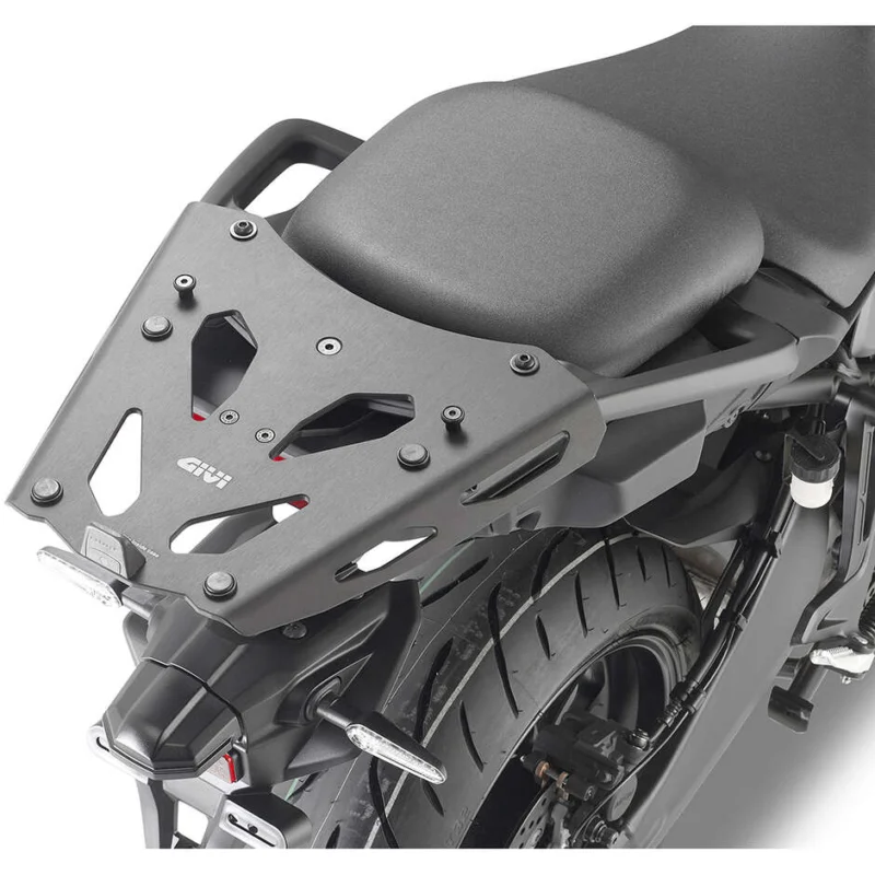Saldi Black aluminum rear rack for MONOKEY Givi SRA2159 top case For YAMAHA Tracer 9 / Tracer 9 GT / Tracer 9 GT+ (21 > 24)