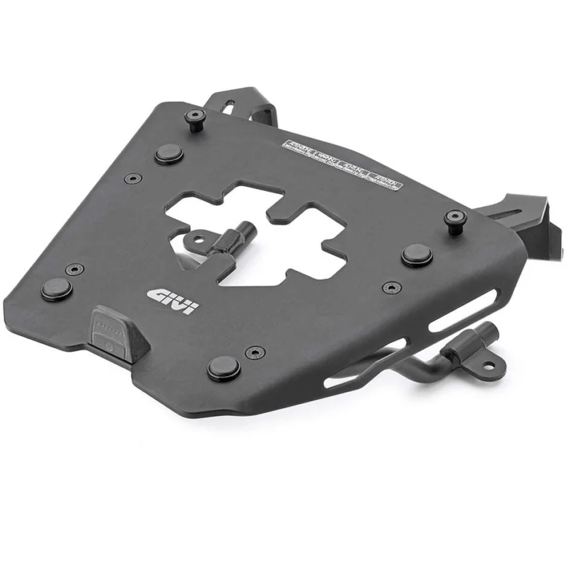 Black aluminum rear rack for Monokey Givi SRA8400 top case For HARLEY DAVIDSON Pan America 1250 (21 > 24) Direttamente Dal Produttore