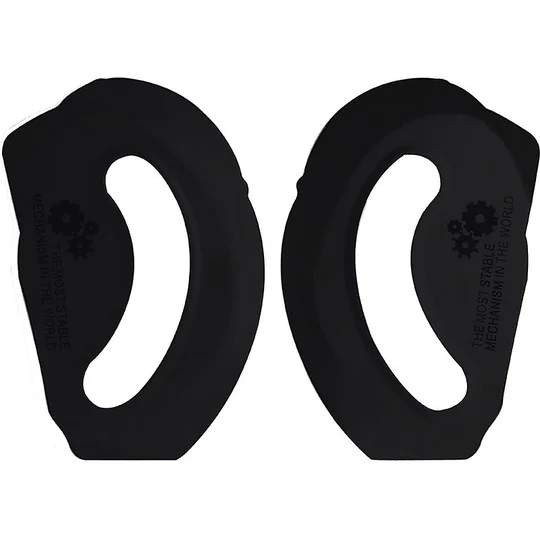 Prezzo Scontato Black Aluminum Side Plates for Valiant Ls2 Helmet FF399