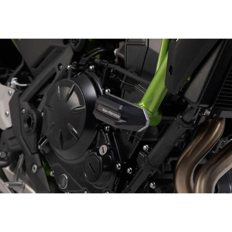 Black Frame Slider Kit STP.08.590.11300/B For Kawasaki Z650 (16-) / Z650RS (21-) Novità