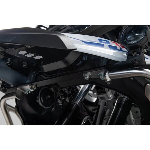 Black Headlight Mount Sw-Motech NSW.07.004.10400/B For BMW R 1200 GS (12-18), R 1250 GS (18-) Spedizione Gratuita