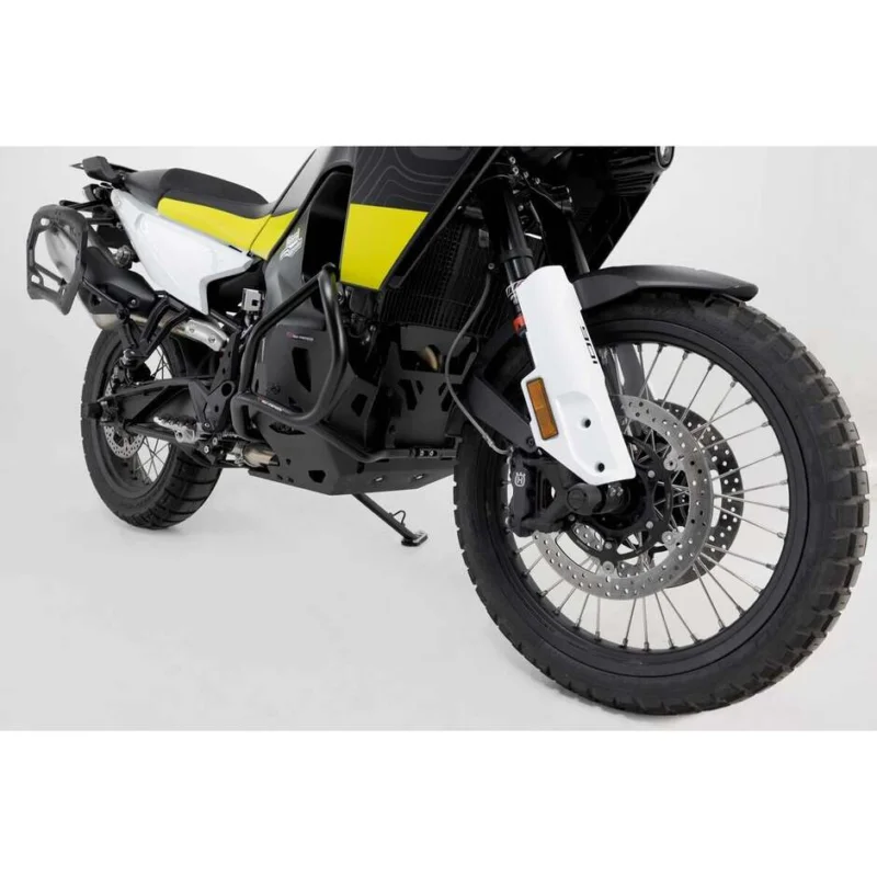 Black Motorcycle Sump Guard Sw-Motech MSS.03.992.10001/B For Husqvarna Norden 901/ Norden 901 Expedit Nuovo Arrivo