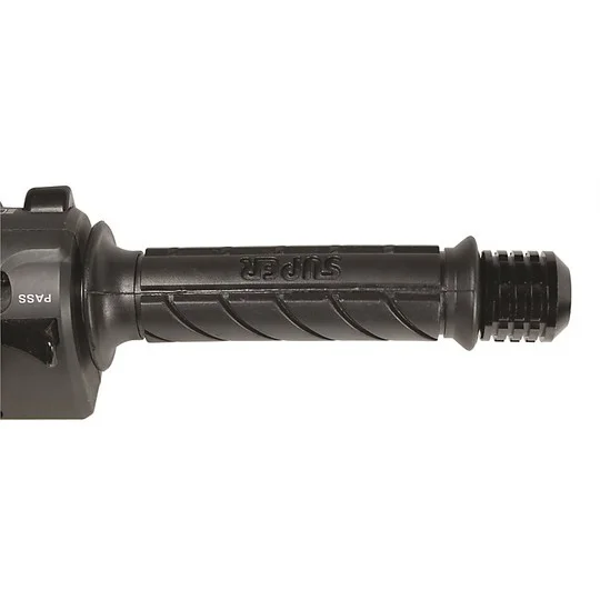 Black Super Grip Chaft Motorcycle Grips Compra Adesso