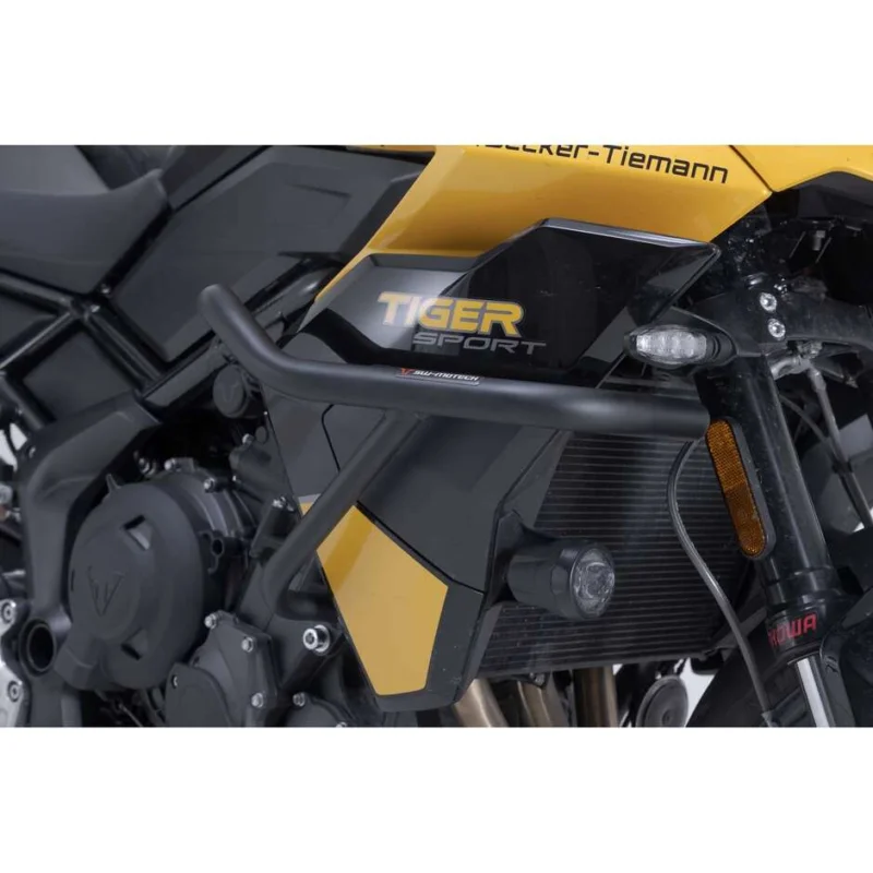 Black Sw-Motech SBL.11.025.10000/B Motorcycle Crash Bars for Triumph Tiger 800 Sport (24-) Vendita Finale