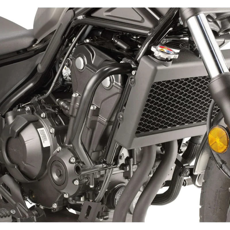Consegna Rapida Black tubular engine guard Integrated slider Givi TN1160 For HONDA CMX 500 Rebel (17 > 25)