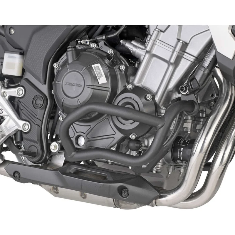 Non Perdere Black tubular engine guard Integrated slider Givi TN1171 For HONDA CB 500 F / X (19 > 23)