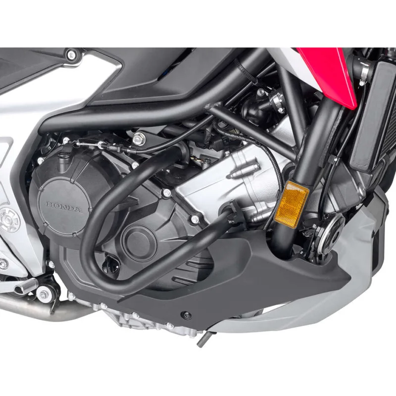 Spedizione Gratuita Black tubular engine guard Integrated slider Givi TN1192 For HONDA NC750X (21 > 24)
