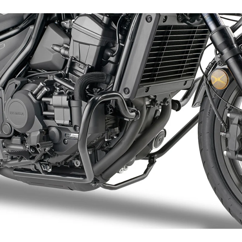 Offerta Speciale Black tubular engine guard Integrated slider Givi TN1194 For HONDA CMX 1100 Rebel / CMX 1100 T Rebel(21 > 24)