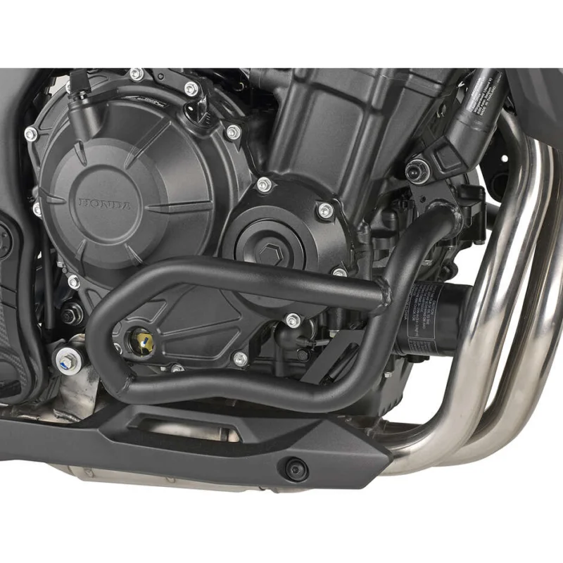 Prezzo Ridotto Black tubular engine guard Integrated slider Givi TN1203 For HONDA NX 500 (24); CB 500 Hornet (24)