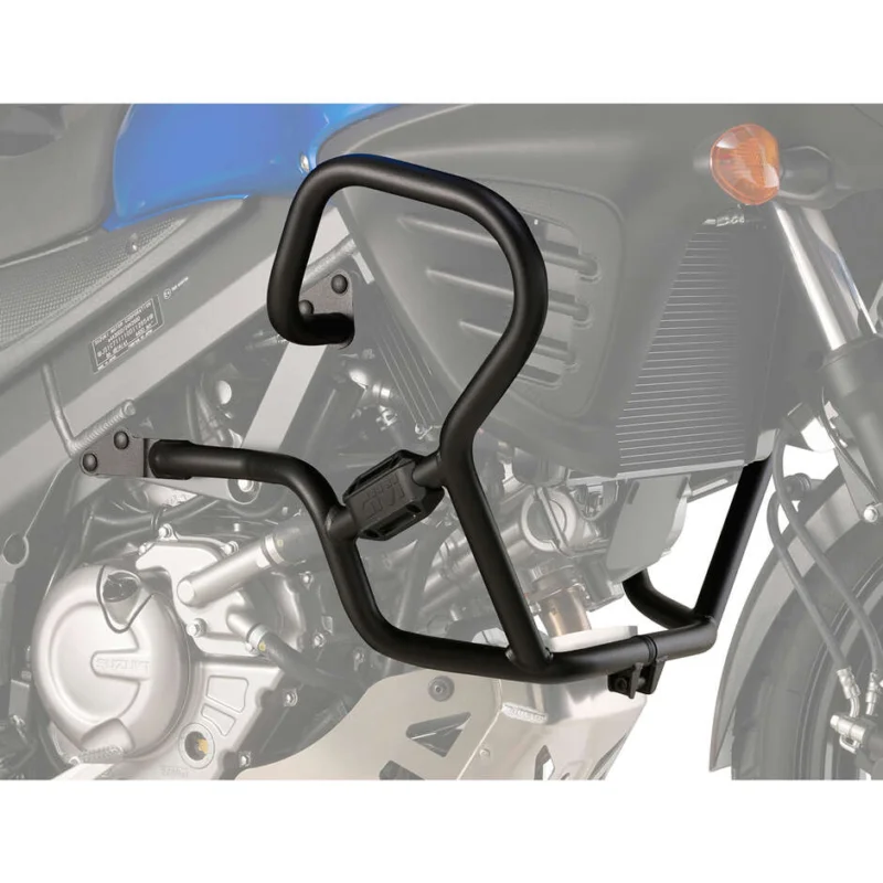 Black tubular engine guard Integrated slider Givi TN3101 For SUZUKI DL 650 V-Strom (11 > 24) Spedizione Gratuita