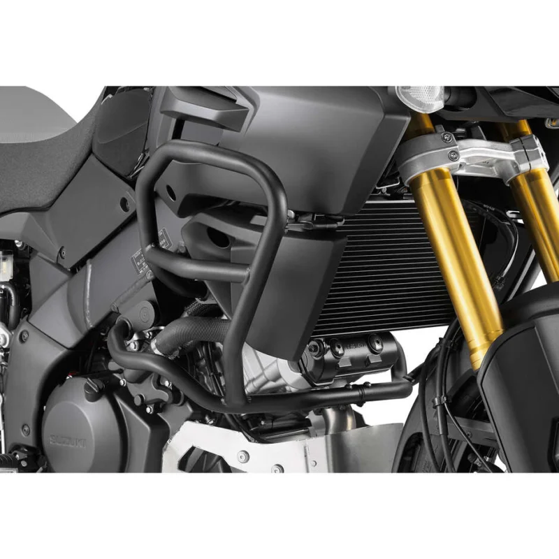Scelto Dai Clienti Black tubular engine guard Integrated slider Givi TN3105 For SUZUKI DL 1000 V-Strom (14 > 19)