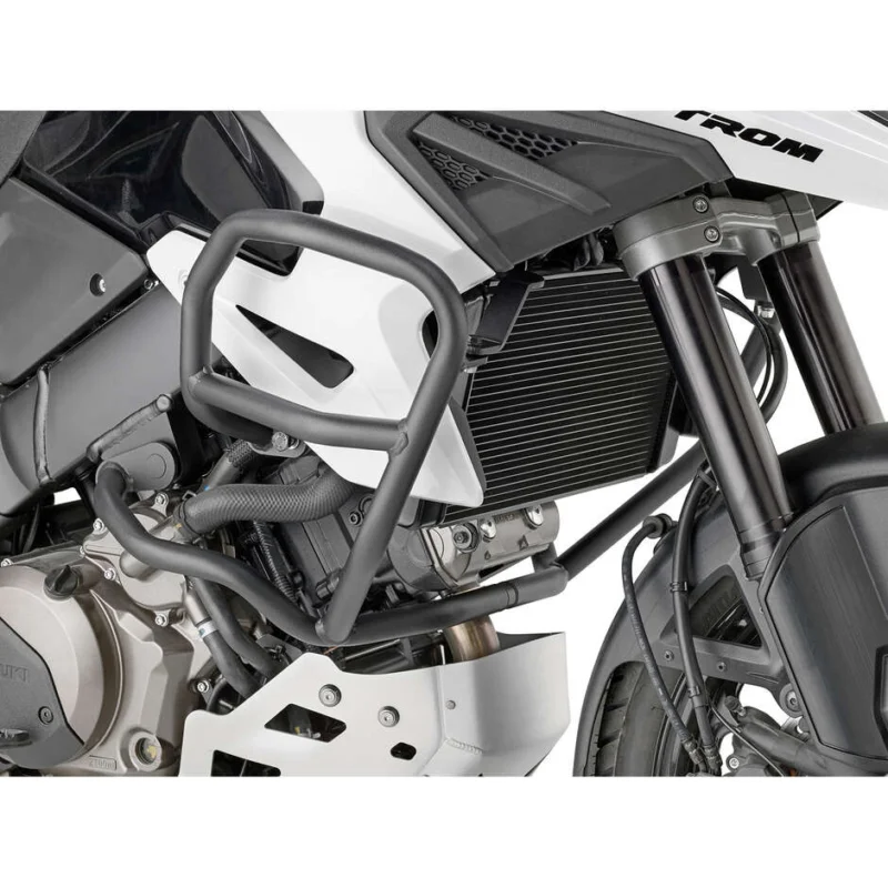 Black tubular engine guard Integrated slider Givi TN3117 For SUZUKI V-Strom 1050 / V-Strom 1050 XT / V-Strom 1050 SE (20 > 24) Spedito Oggi