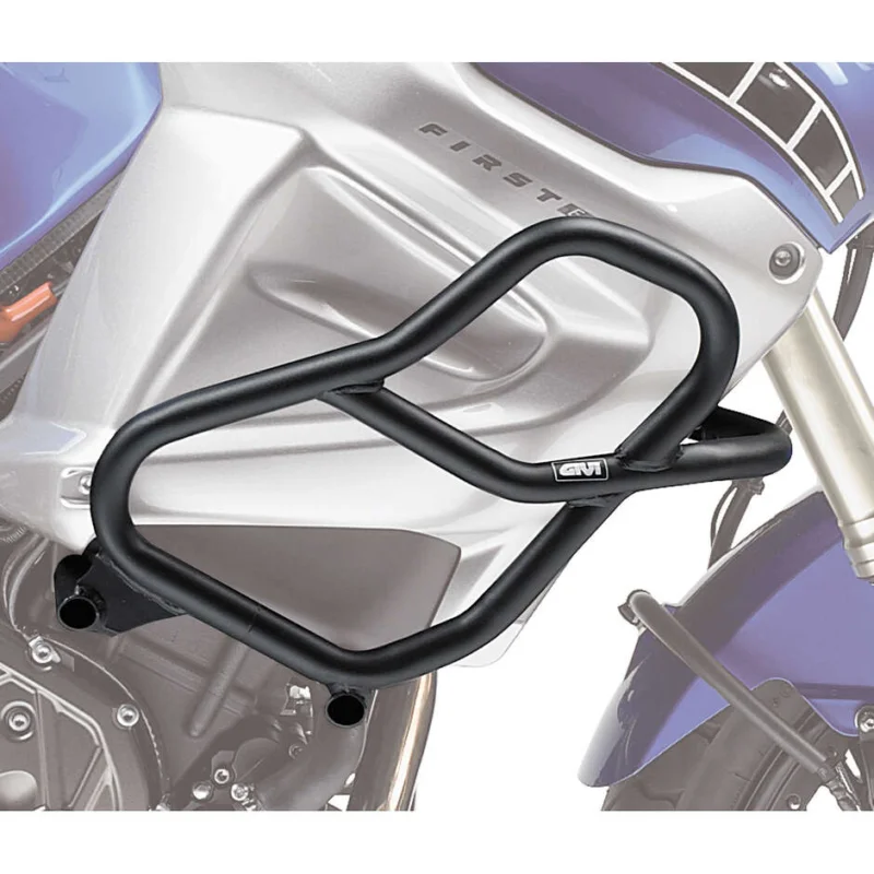 Promozione Esclusiva Black tubular engine guard Integrated slider Givi TN355 For YAMAHA XT 1200Z Super Ténéré (10 > 20); XT1200ZE Super Ténéré (14 > 20)