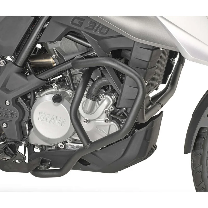 Subito Disponibile Black tubular engine guard Integrated slider Givi TN5126 For BMW G 310 GS (17 > 24)