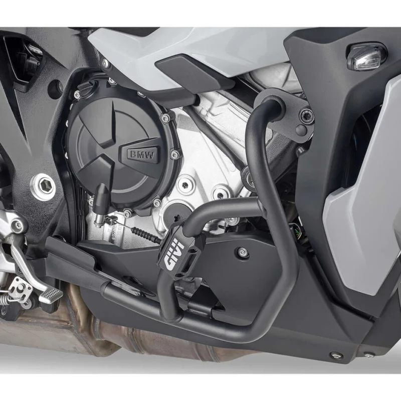 Affare Black tubular engine guard Integrated slider Givi TN5138 For BMW S 1000 XR (20 > 24)