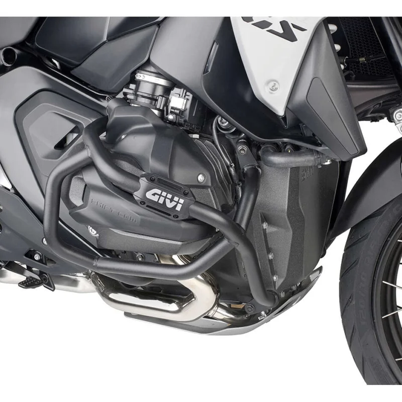 Black tubular engine guard Integrated slider Givi TN5143 For BMW R 1300 GS (24) Ultime Pezzi