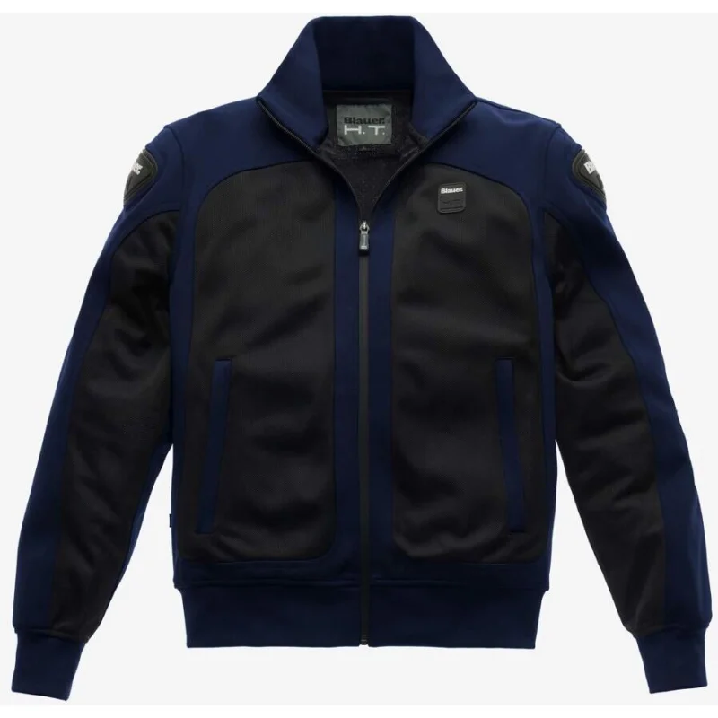 Prezzo Scontato Blauer Easy Air Pro CE Black Blue Summer Motorcycle Jacket