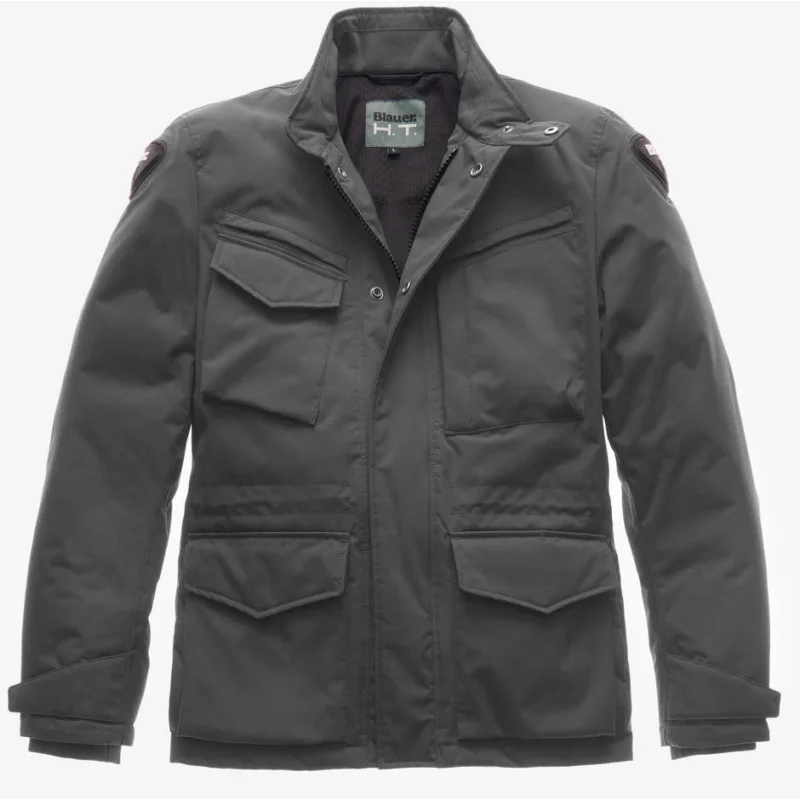 Promozione Blauer HT Ethan Winter CE Motorcycle Jacket Anthracite Gray