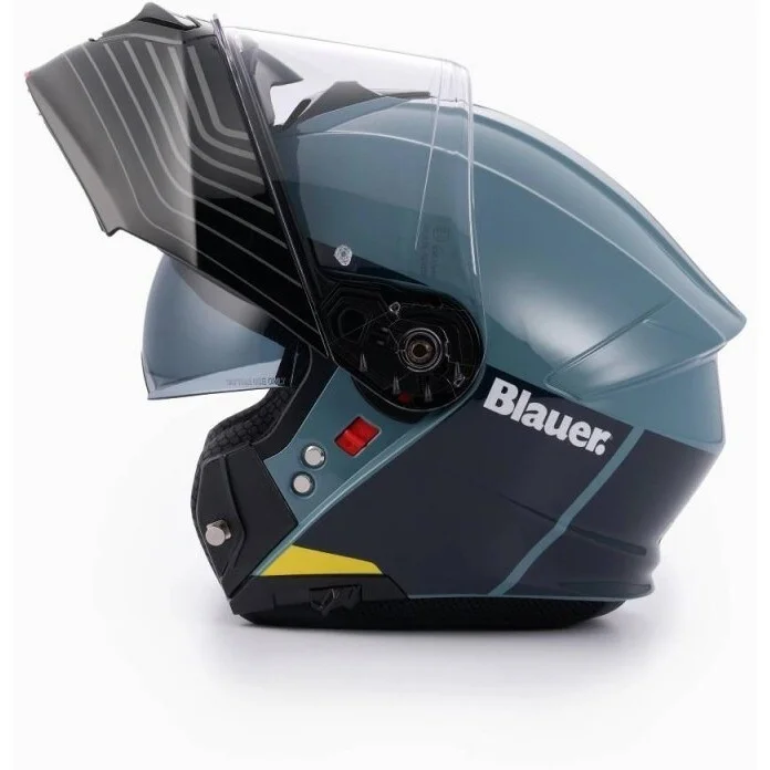 Blauer Noah P/J Glossy Blue Modular Motorcycle Helmet Ordina Subito