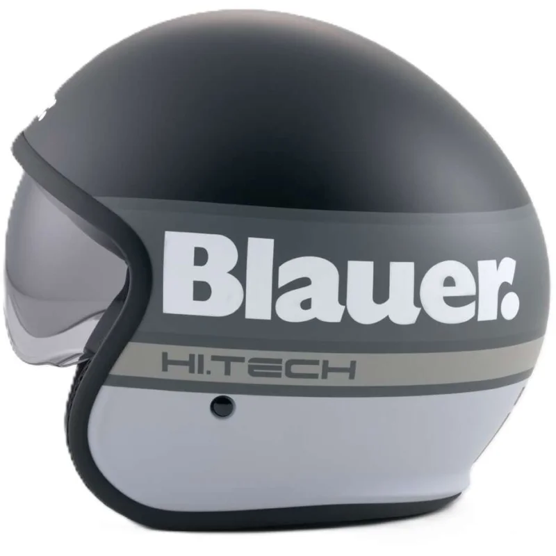 Blauer Pilot 4.0 Jet Motorcycle Helmet Black White Matt Ultima Occasione