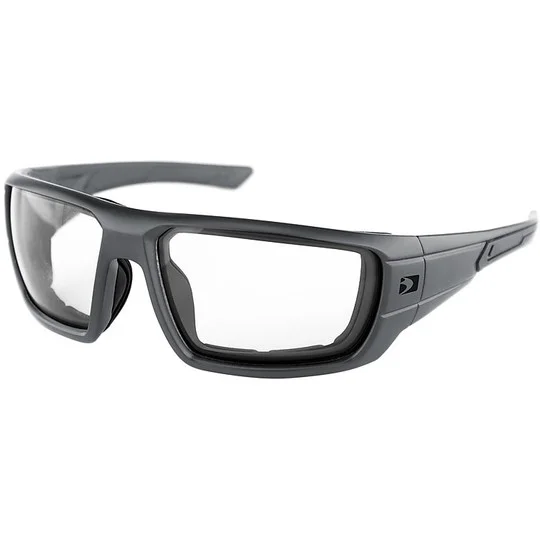 Vendita Finale Bobster Mission Street Goggles Matt Gray Transparent Lens
