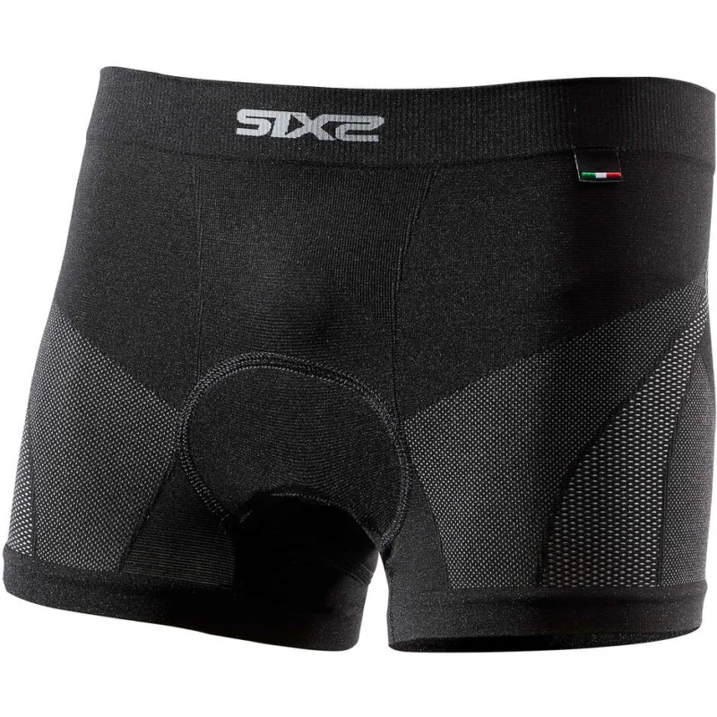 Promozione Boxer With Endurance Pad Sixs BOX6 V2 Black Carbon
