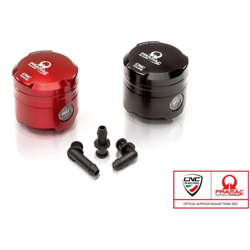 Brake Fluid Reservoir SE701 25ml MONOCHROME three nozzles PRAMAC RACING Limited Edition CNC Racing Red Offerta