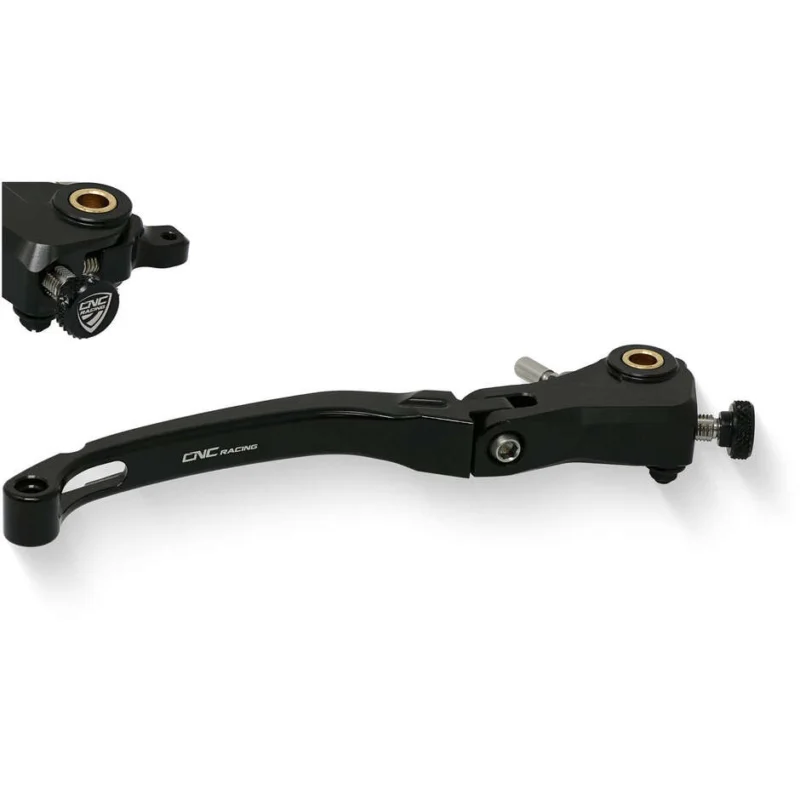 Brake Lever Race LBR16 - Folding CNC Racing Black Solo Oggi