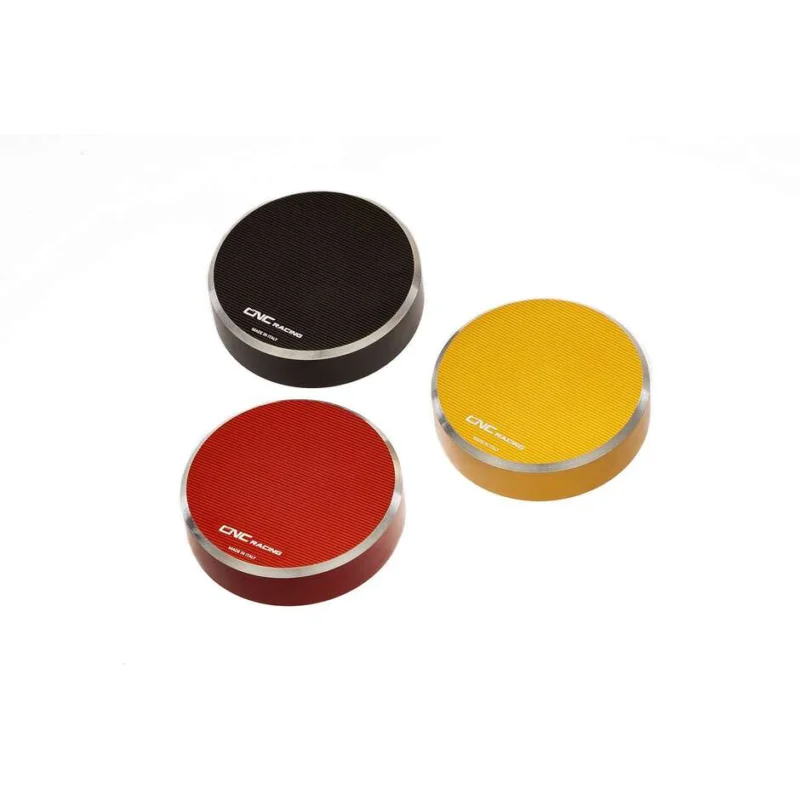 Brake or clutch fluid reservoir cap M52x4 - BICOLOR CNC Racing TF606 Red Silver Economico