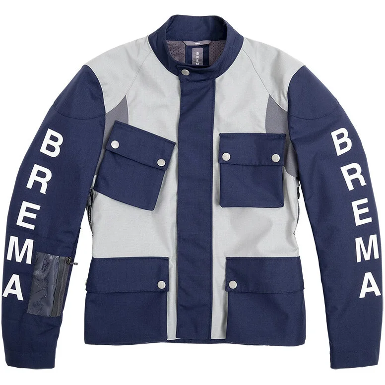 Brema Silver Vase ADVS Motorcycle Jacket Blue Grey Compra Adesso