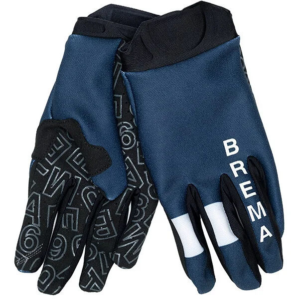 Spedizione Espresso Brema Valli AC Navy Blue Black Motorcycle Gloves