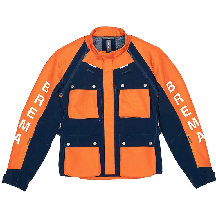 Acquista Ora Brema Valli XR-J Motorcycle Jacket Orange Blue