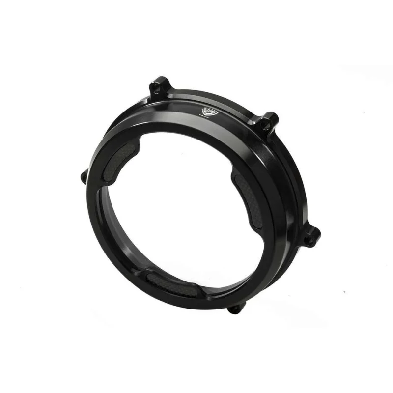 Affare CA201 Clear Case with Carbon Inserts for Oil Clutch Ducati Panigale CNC Racing Black