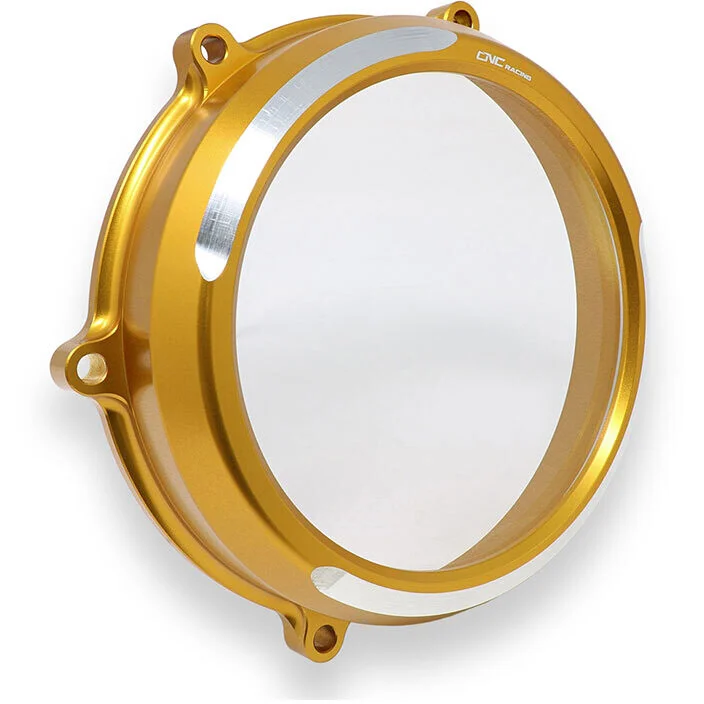 CA210 Clear Carter for Oil Clutch Ducati Multistrada V4 and Diavel V4 - BICOLOR CNC Racing Gold Reso Gratuito