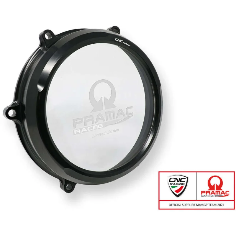 Novità CA210 Transparent Carter for Oil Clutch Ducati Multistrada V4 - Diavel V4 - Pramac Racing Limited Edition CNC Racing Black