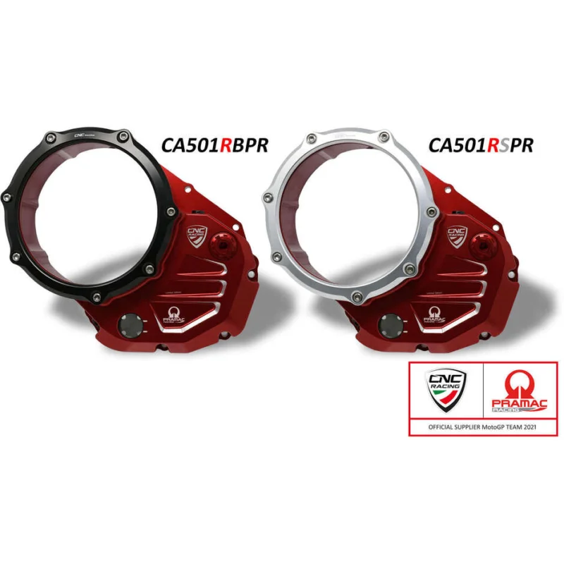 Subito Disponibile CA501 Clear Carter for Oil Clutch Ducati Pramac Racing Limited Edition CNC Racing Red Silver