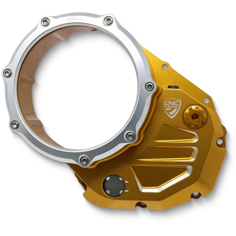 CA501 Clear Carter for Oil Clutches Ducati BICOLOR CNC Racing Gold Silver Offerta Limitata
