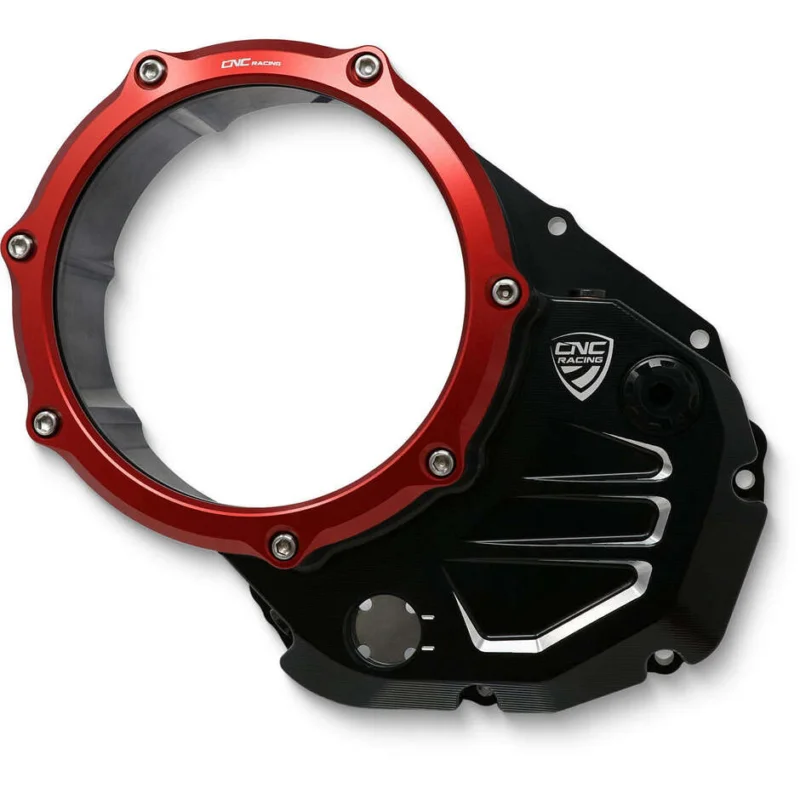 Non Perdere CA501 Transparent Carter for Ducati BICOLOR CNC Racing Oil Clutches Black Red