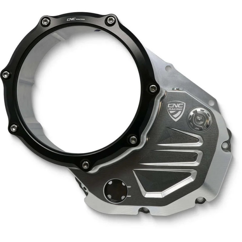 Professionale CA501 Transparent Carter for Ducati BICOLOR CNC Racing Oil Clutches Silver Black
